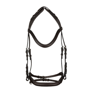 Têtière Supreme modèle Icelandic Jumping Marron foncé