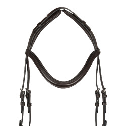 Têtière Supreme modèle Icelandic Jumping Marron foncé