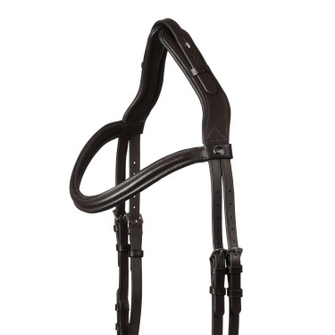Têtière Supreme modèle Icelandic Jumping Marron foncé