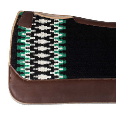 Tapis western Pool’s classique Noir / blanc / vert