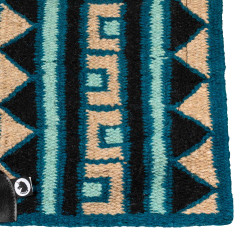 Tapis western équitation en laine Burioni Wool Show