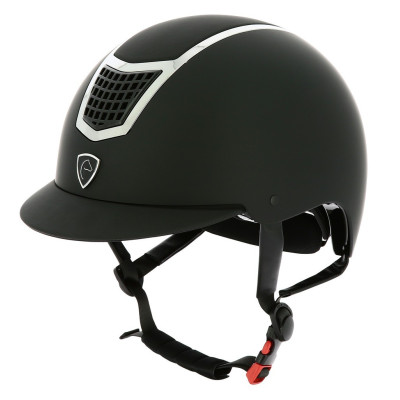 Casque Equithème Airy Noir / argenté