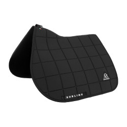 Tapis de selle CSO Acavallo Sublime en tissu technique à carreaux Noir Tapis de selle CSO Acavallo Sublime en tissu technique à carreaux Noir