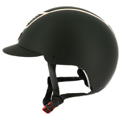 Casque Equithème Airy Noir / rose gold