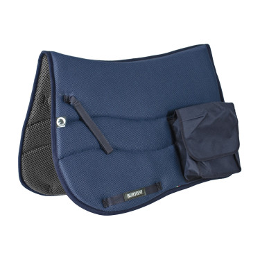 Tapis de selle anglais Burioni poches TT + Sympa