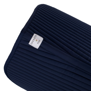 Tapis de saut Equestro x FISE avec logo brodé Marine blazer Bleu marine
