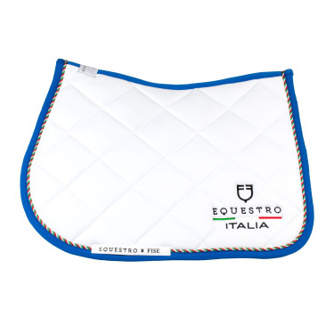 Tapis de saut d’équitation Equestro x FISE – drapeau italien Tapis de saut d’équitation Equestro x FISE – drapeau italien