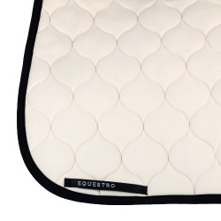 Tapis de dressage Equestro matelassé oignon Beige