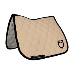 Tapis de dressage Equestro matelassé oignon Oxford tan Rose