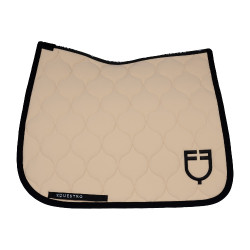 Tapis de dressage Equestro matelassé oignon Oxford tan Rose
