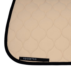 Tapis de dressage Equestro matelassé oignon Oxford tan Rose