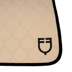 Tapis de dressage Equestro matelassé oignon Oxford tan Rose