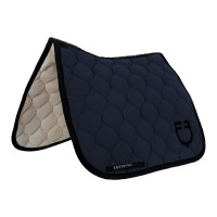 Tapis de dressage Equestro matelassé oignon Marine blazer Bleu marine