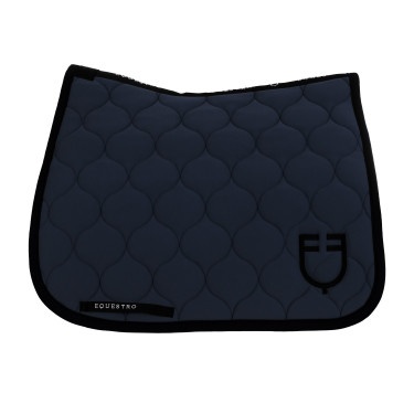 Tapis de dressage Equestro matelassé oignon Marine blazer Bleu marine