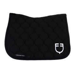Tapis de dressage Equestro matelassé oignon Noir Tapis de dressage Equestro matelassé oignon Noir