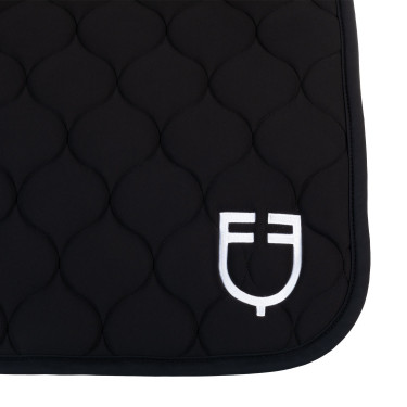 Tapis de dressage Equestro matelassé oignon Noir Tapis de dressage Equestro matelassé oignon Noir