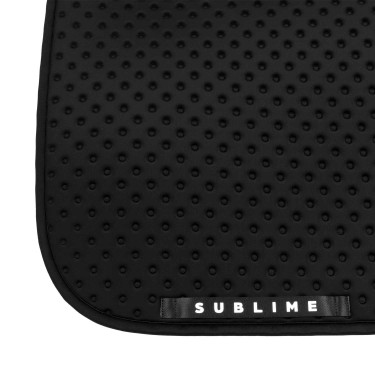 Tapis de dressage Acavallo Sublime en tissu technique à pois Noir Tapis de dressage Acavallo Sublime en tissu technique à pois Noir