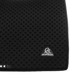 Tapis de dressage Acavallo Sublime en tissu technique à pois Noir Tapis de dressage Acavallo Sublime en tissu technique à pois Noir