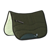 Tapis Burioni coton/laine Scafarda Vert