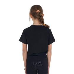 T-shirt fille équitation Equestro So Lovely en coton T-shirt fille équitation Equestro So Lovely en coton