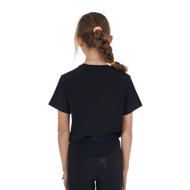 T-shirt fille équitation Equestro So Lovely en coton T-shirt fille équitation Equestro So Lovely en coton