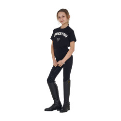 T-shirt fille équitation coton Equestro Horse Club