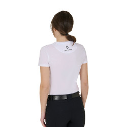 T-shirt équitation femme Equestro Wild Flower coton T-shirt équitation femme Equestro Wild Flower coton