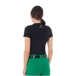 T-shirt d’équitation femme coton Equestro – manches courtes