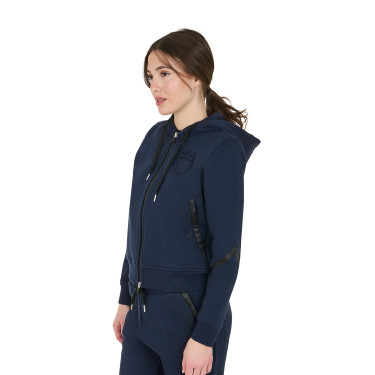 Sweat à capuche équitation femme zippé Equestro