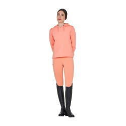 Sweat à capuche équitation femme Equestro respirant Sweat à capuche équitation femme Equestro respirant