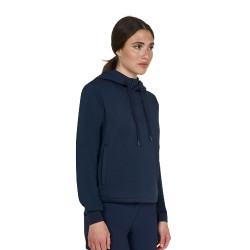 Sweat femme Equestro avec découpes Marine blazer Bleu marine