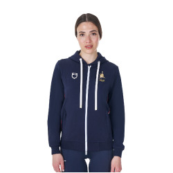 Sweat à capuche équitation femme Equestro x FISE | EQUI-CLIC