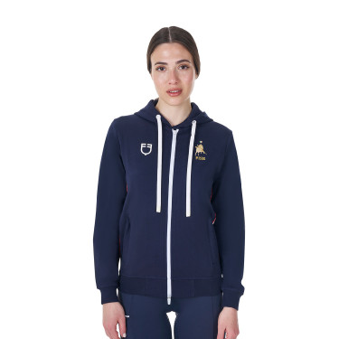 Sweat à capuche équitation femme Equestro x FISE | EQUI-CLIC