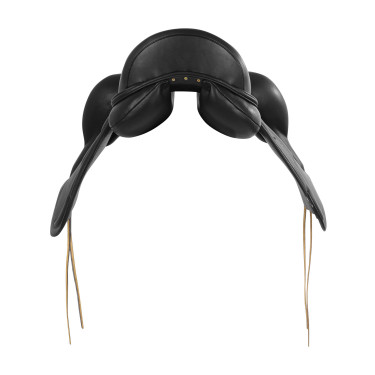 Selle d’équitation dressage monoflap cuir Equestro