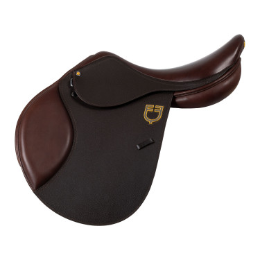 Selle d'obstacle Equestro Evolution Pro Marron foncé Selle d'obstacle Equestro Evolution Pro Marron foncé