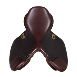 Selle d'obstacle Equestro Evolution Pro Marron foncé Selle d'obstacle Equestro Evolution Pro Marron foncé