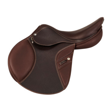 Selle d'obstacle Acavallo Professional Sublime KC Race 2.4 Marron foncé