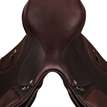 Selle d'obstacle Acavallo Professional Sublime KC Race 1.6 Marron foncé