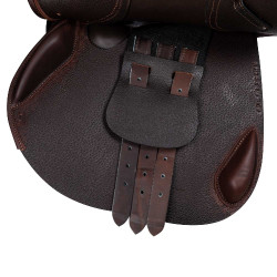 Selle d'obstacle Acavallo Professional Sublime KC Race 1.6 Marron foncé