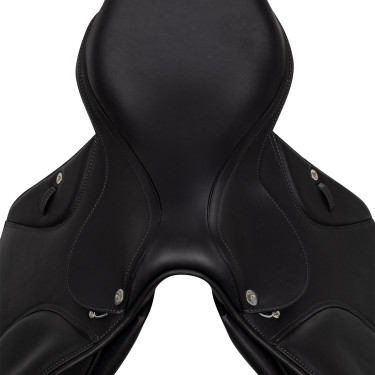 Selle d'obstacle Acavallo Comfort Sublime KC Race 2.6 Noir