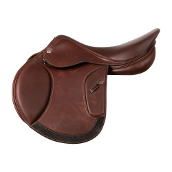 Selle d'obstacle Acavallo Comfort Sublime KC Race 1.6 Marron foncé