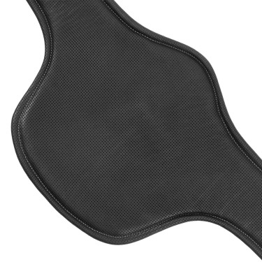 Sangle bavette Equestro en cuir Noir Sangle bavette Equestro en cuir Noir