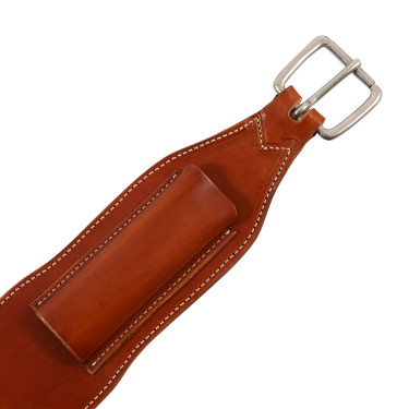 Sangle arrière western cuir pour selle d’équitation