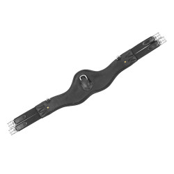 Sangle anatomique Equestro en cuir Noir