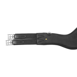 Sangle anatomique Equestro en cuir Noir