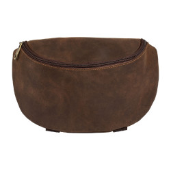 Sac de pommeau western en cuir – équitation Pool’s