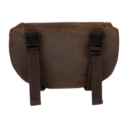 Sac de pommeau western en cuir – équitation Pool’s