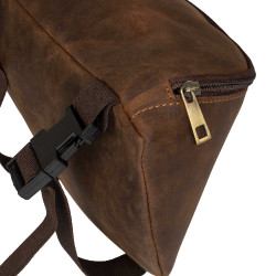 Sac de pommeau western en cuir – équitation Pool’s