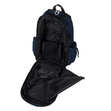 Sac à dos technique multipoche Equestro x FISE Marine blazer Bleu marine