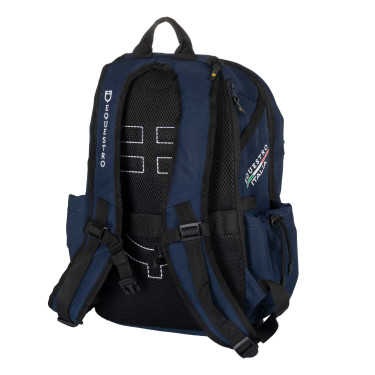 Sac à dos technique multipoche Equestro x FISE Marine blazer Bleu marine